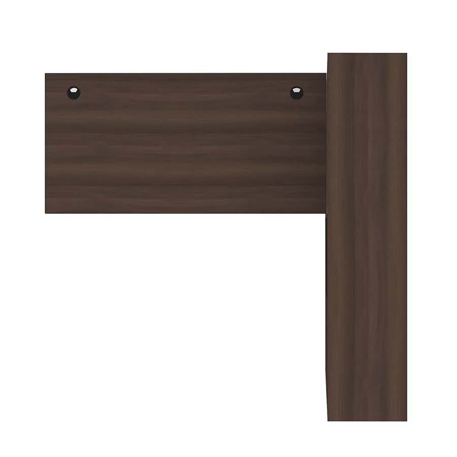 Alice 1S Desk with Side Storage Cabinet