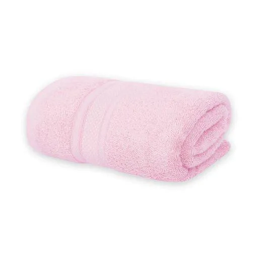 Bamboo Bath Towel Absorbent Super Soft 600 GSM - Pink Large