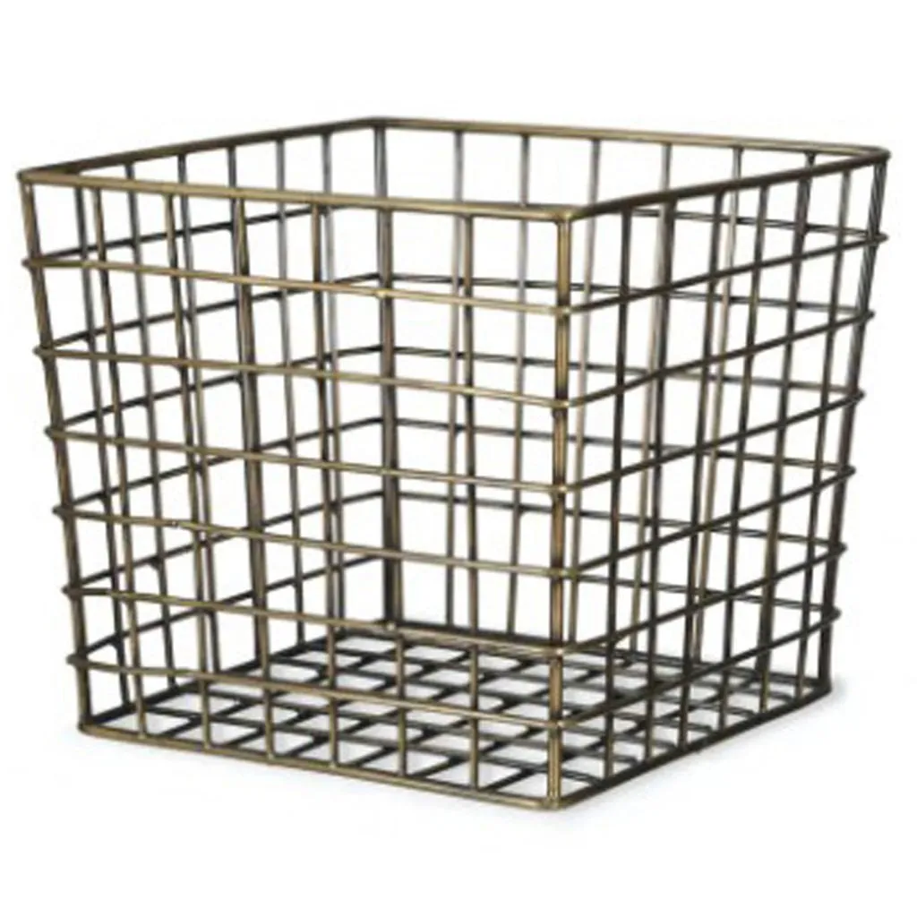 BRONZE | WIRE BASKET