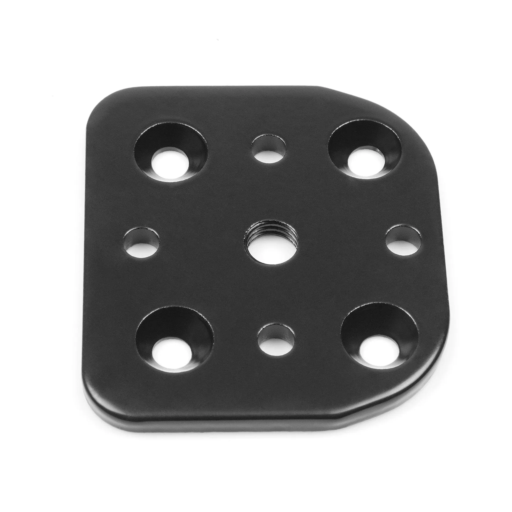 Duronic Grommet 2 | DM-GR-02 | Adaptor for Fixing Monitor Arm Bracket via a Hole in the Desk | Compatible with Duronic Desk Mounts DM55 and DM65 Ranges | Black Steel