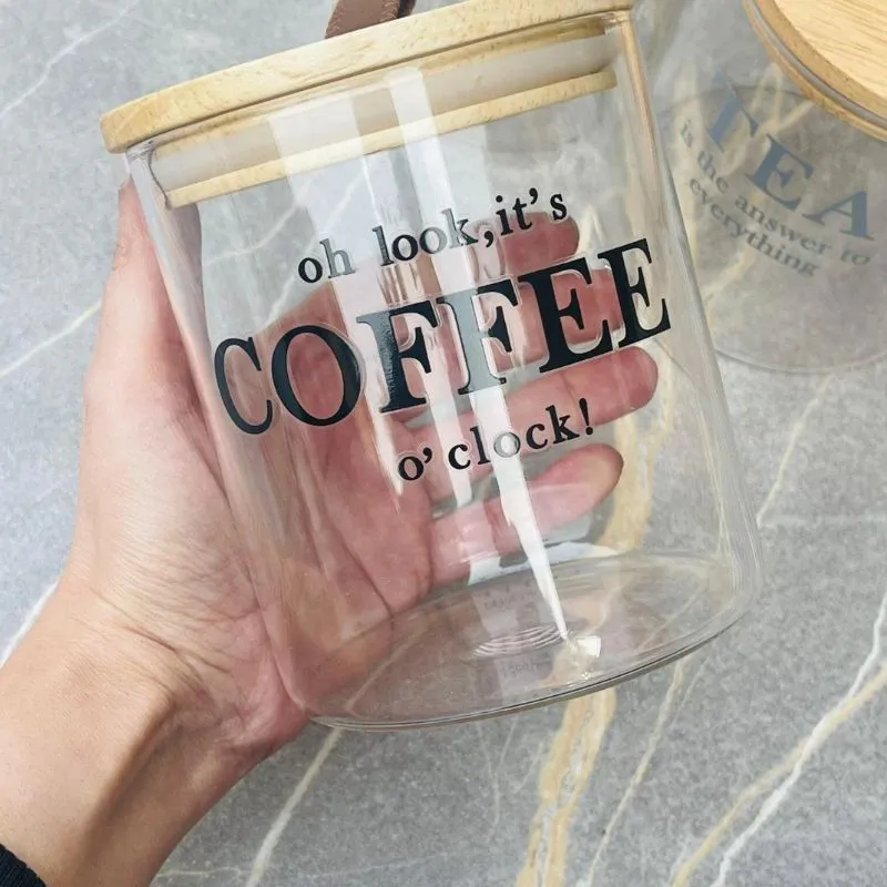 Glass Canister Set 3pcs 750ml