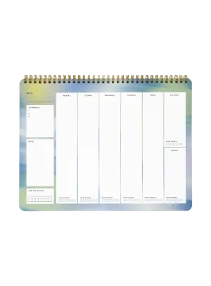 Gradients Weekly Desk Planner