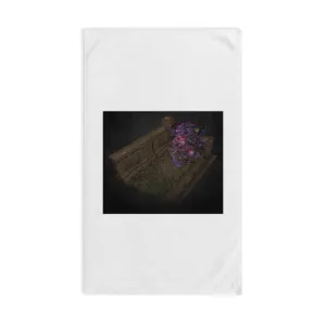 Hand-Painted Environment Art Hand Towel