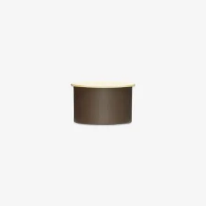 HÜBSCH DISTRICT STORAGE BOX // BROWN YELLOW