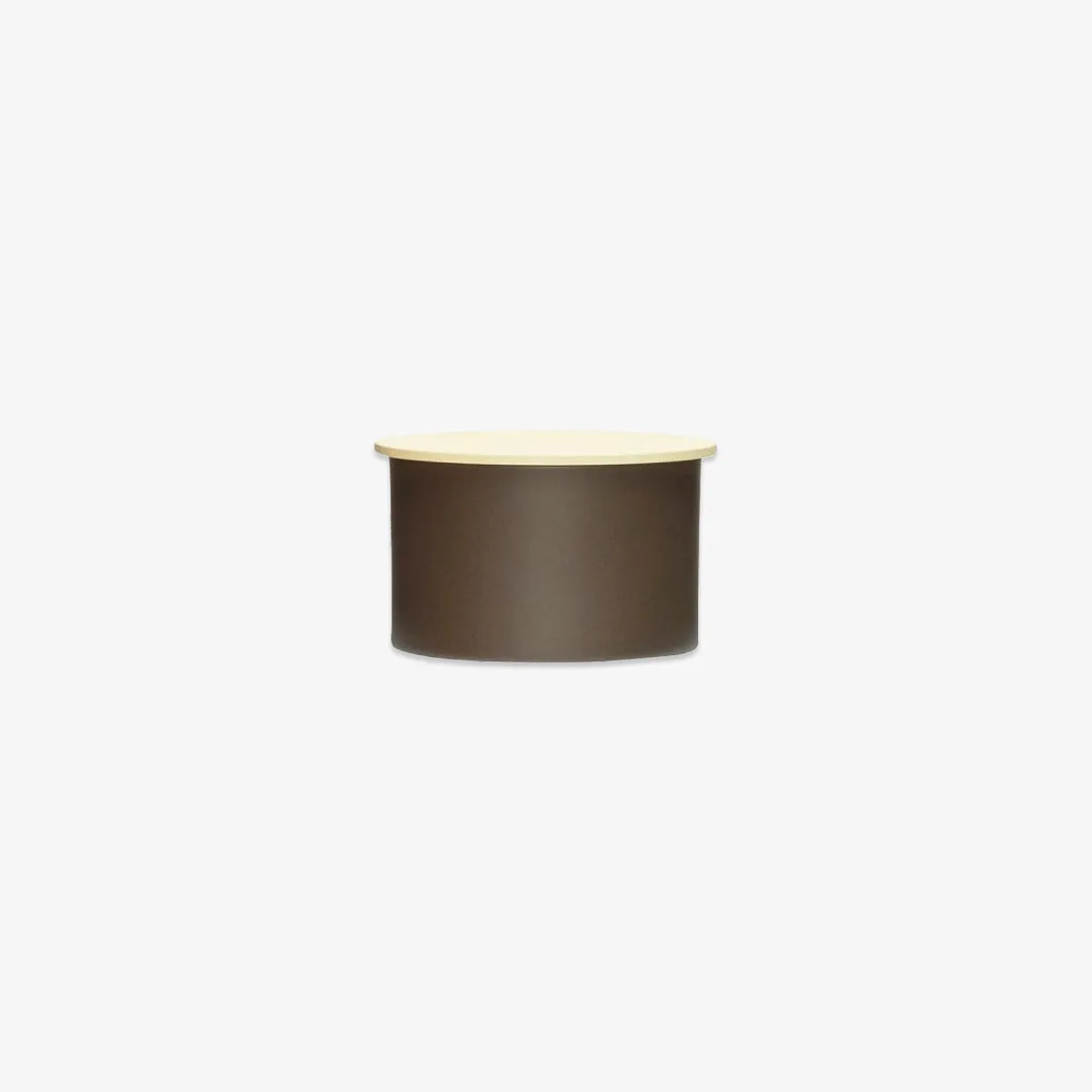 HÜBSCH DISTRICT STORAGE BOX // BROWN YELLOW