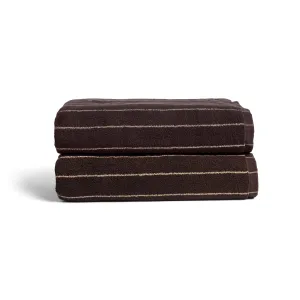 Hommey Bath Sheet - Espresso