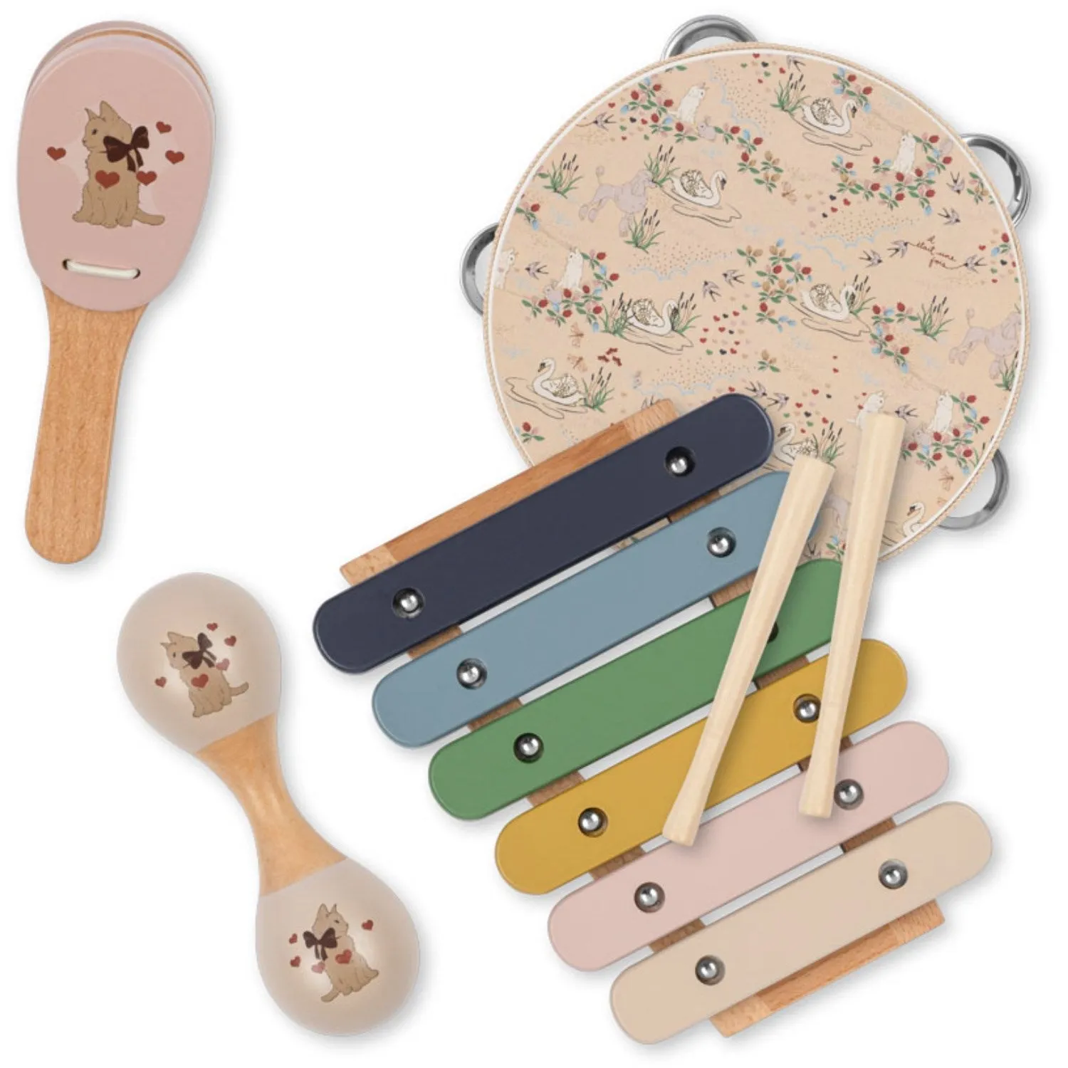 Konges Sløjd Mizumi Wooden Music Sets Fsc