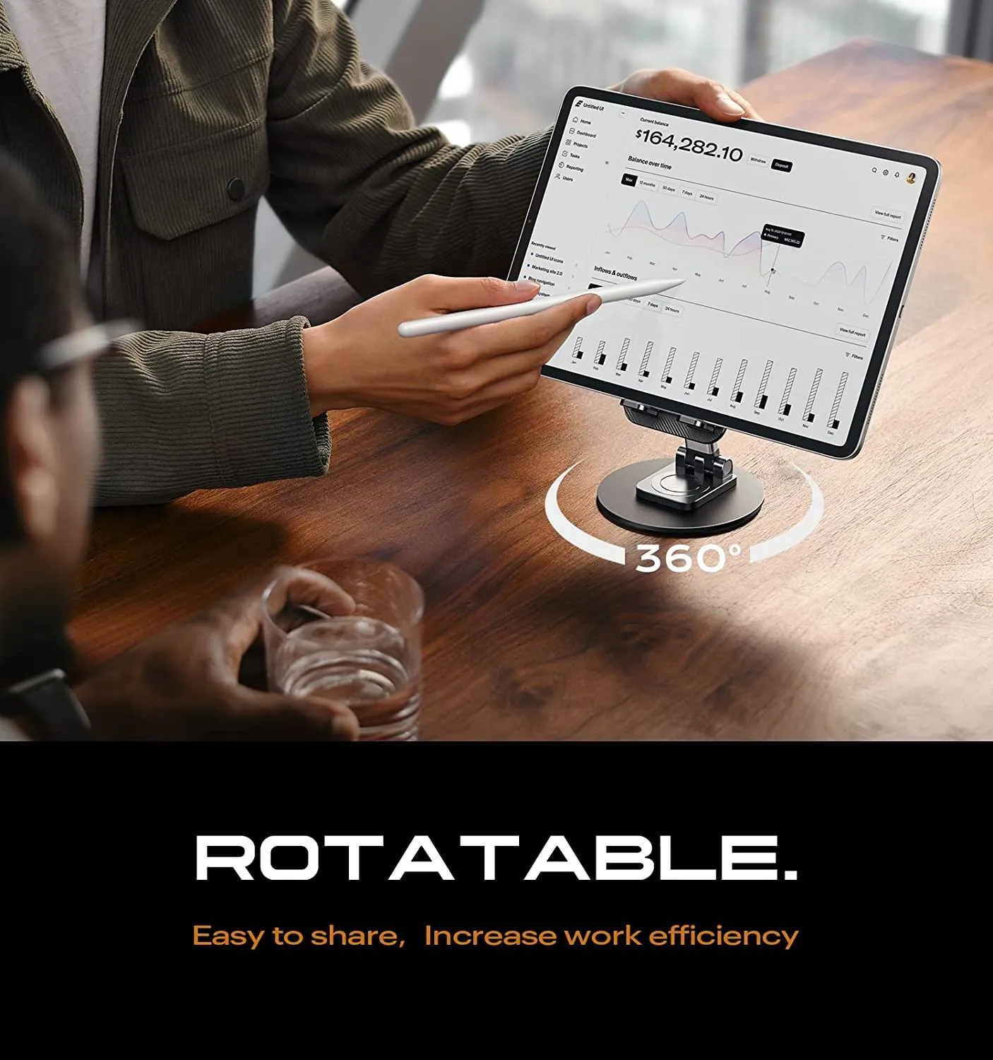 Lisen Foldable Phone Stand for Desk