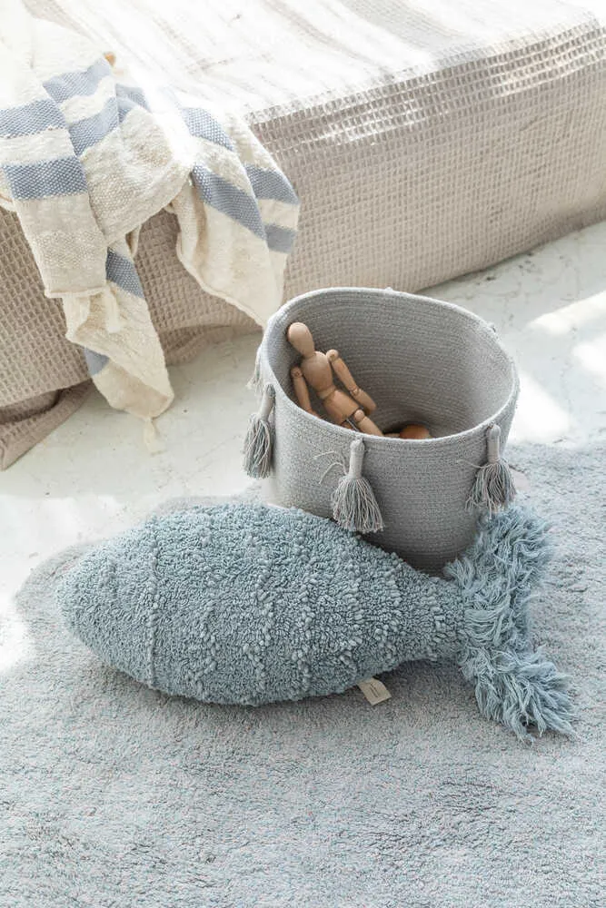 Lorena Canals Basket Woody Pearl Blue