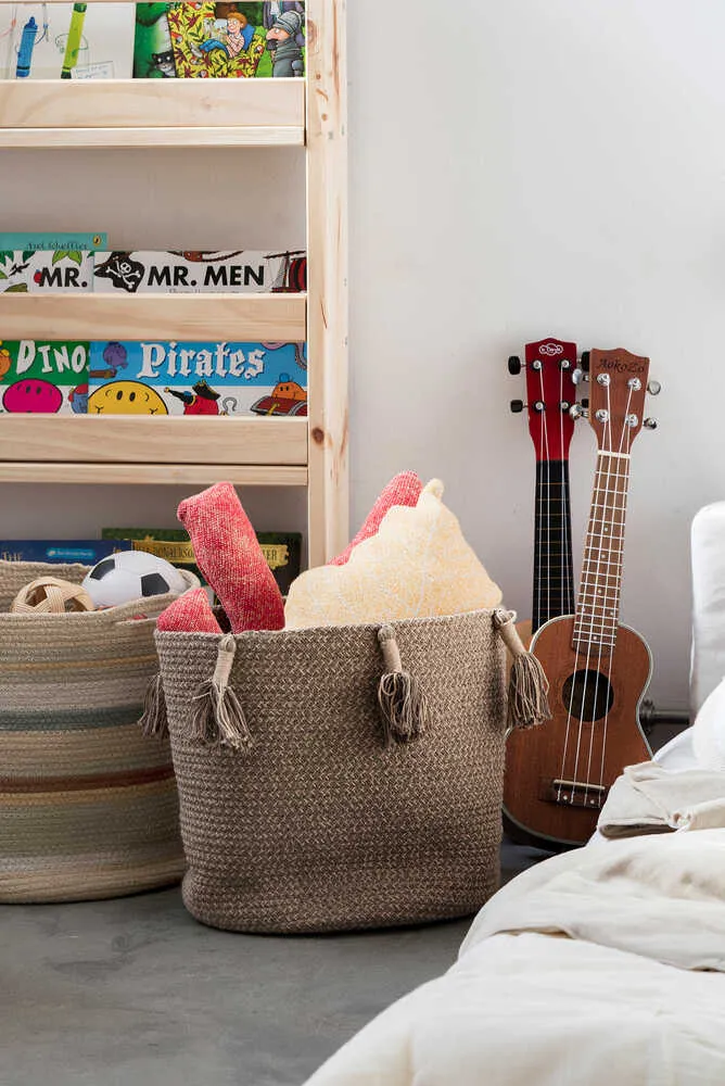 Lorena Canals Basket Woody Soil Brown