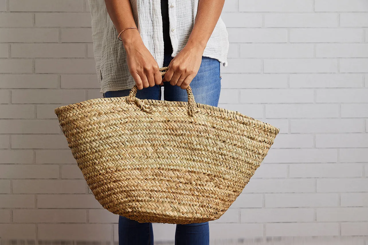 Moroccan Shopping Basket by Verve Culture