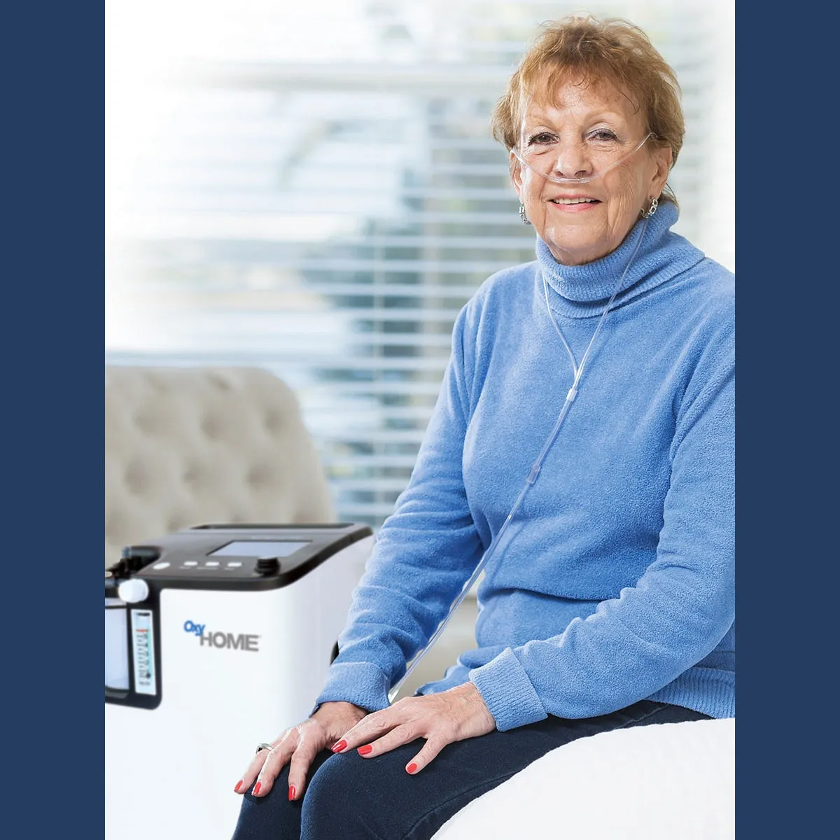 OxyHome Home Oxygen Concentrator Package (5 LPM)