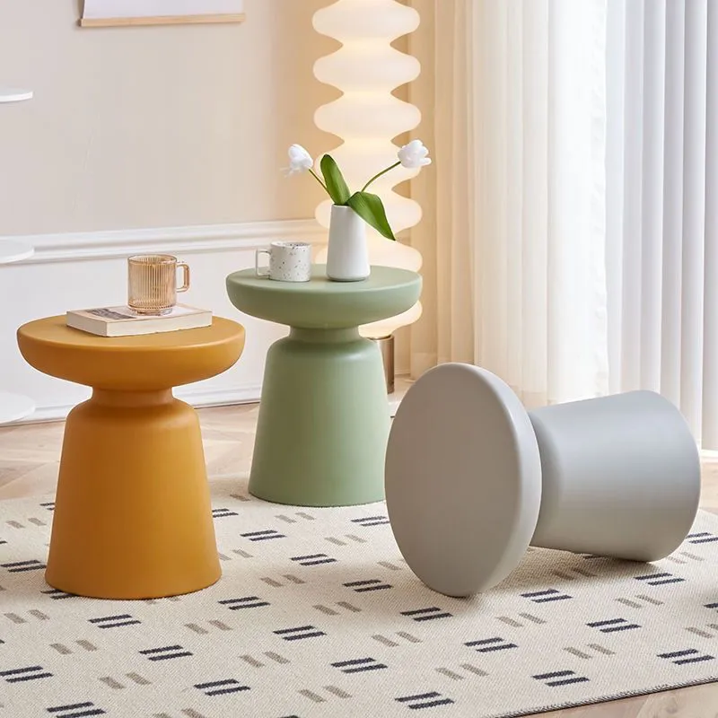 Pastel Color Stool Side Table