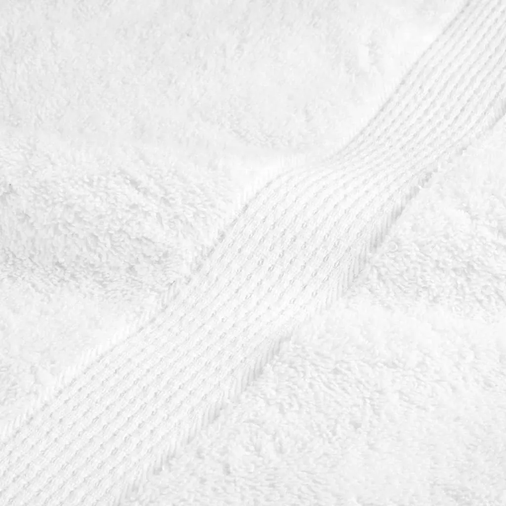 Premium Shower Towels 2pcs White 70x140cm 600gsm 100% Cotton