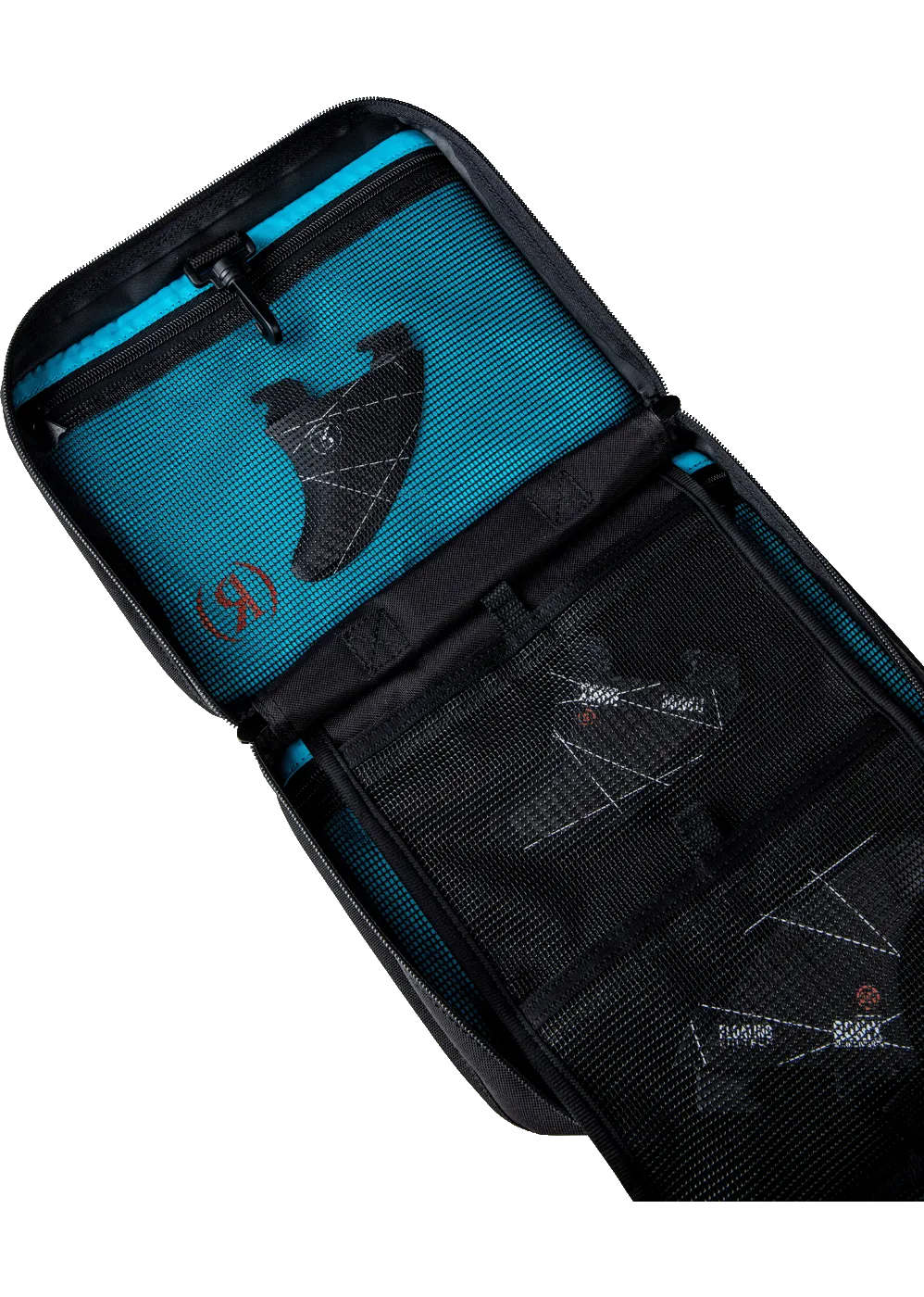 Ronix 2023 Surf Fin Case Holds 15 Fins