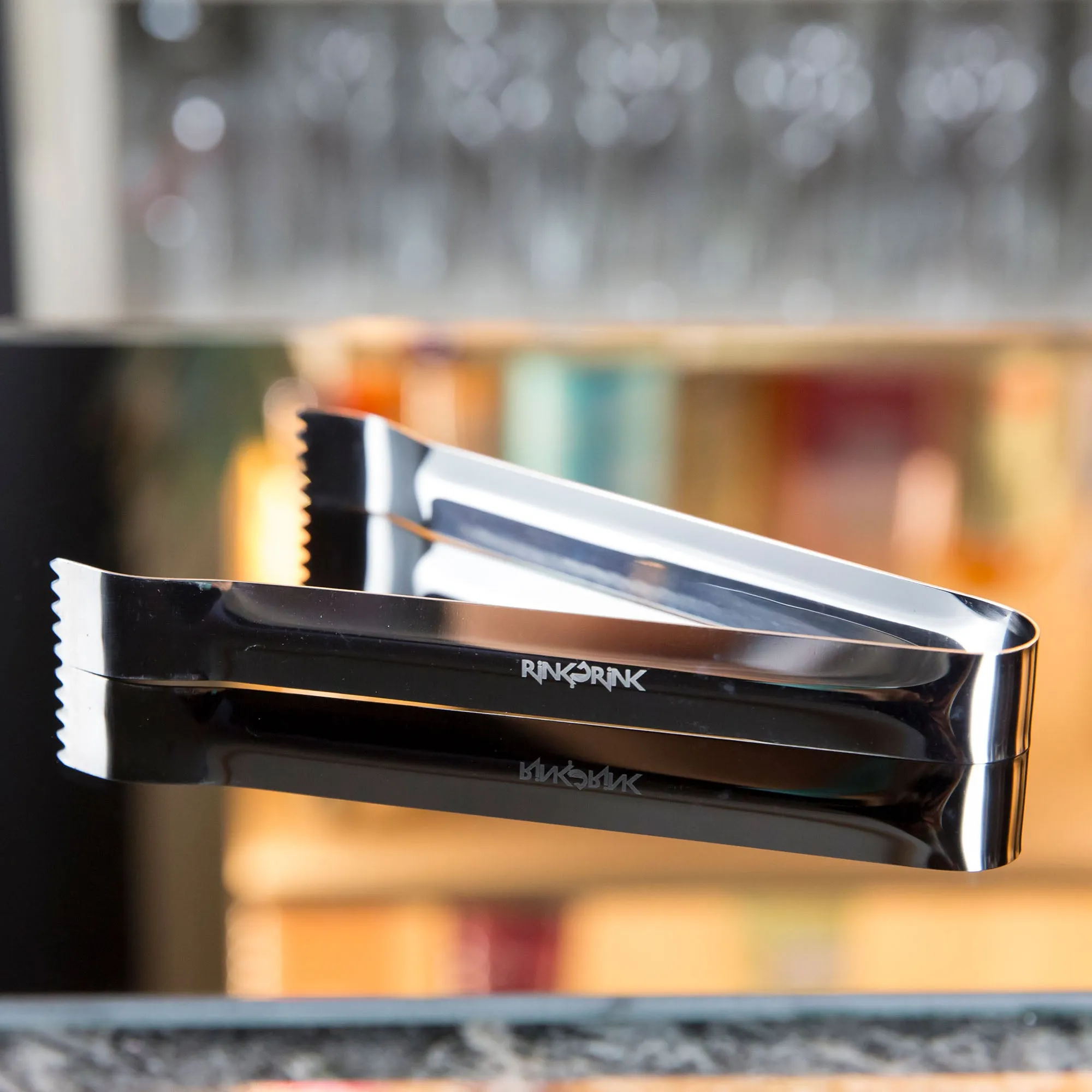 Stainless Steel Ice Tongs - By Rink Drink
