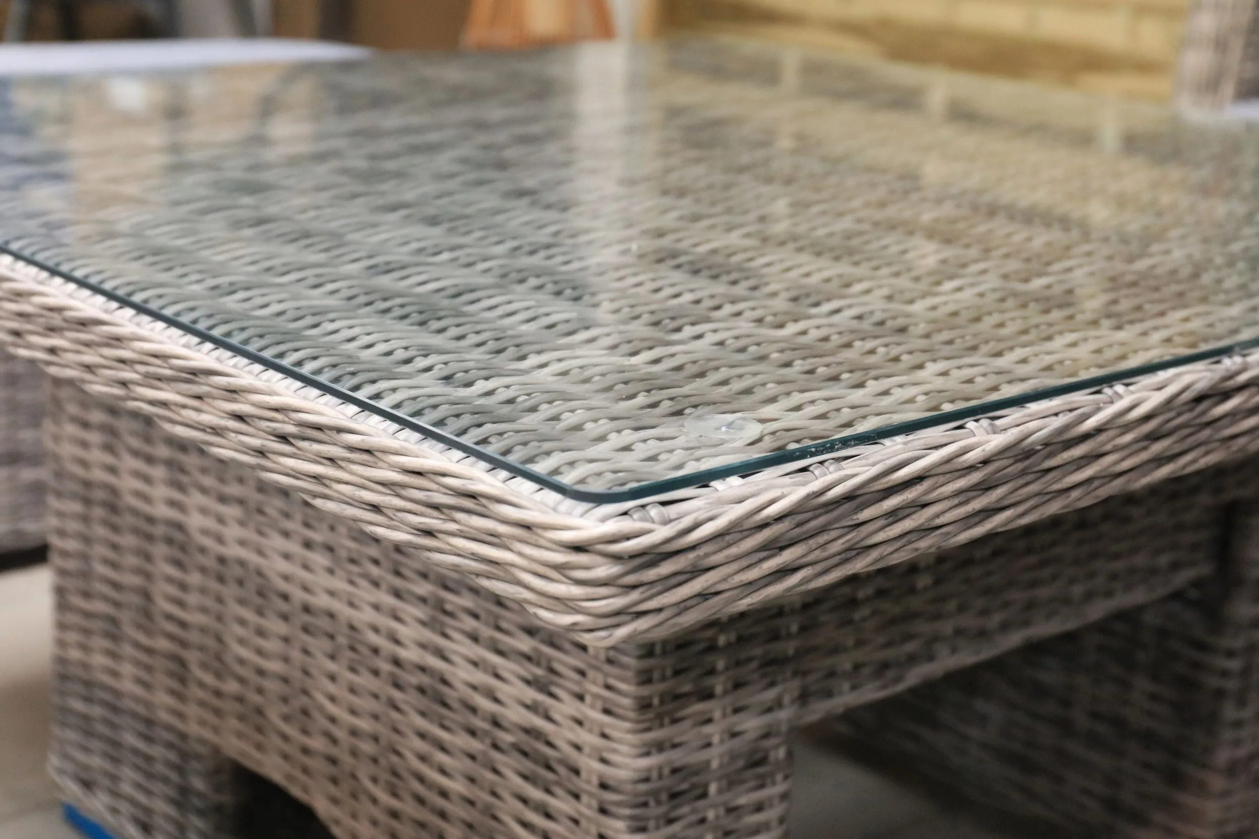 The Panama Compact Lounge Dining Set ( Adjustable Table )